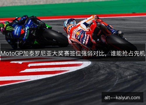 MotoGP加泰罗尼亚大奖赛签位强弱对比，谁能抢占先机